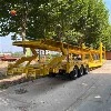 Semirremolque hidráulico de transporte de vehículos-de doble plataforma