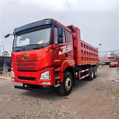 CAMIÓN VOLQUETE FAW J6H 450 550HP FORMA ROJO/VERDE